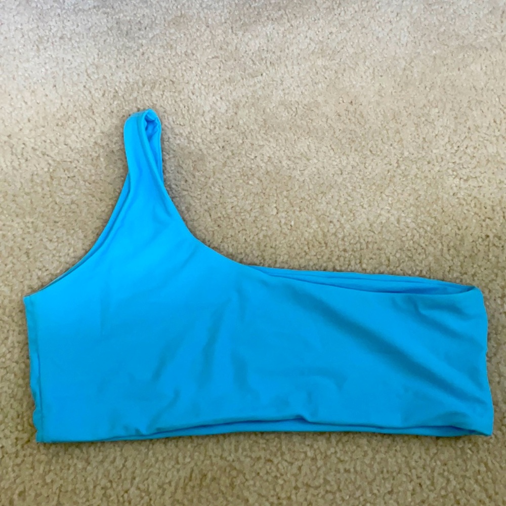One shoulder bikini top